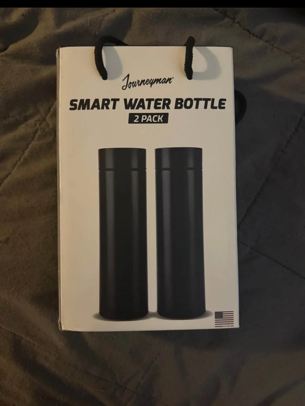 Smart Water Bottle 2-Pack - Black